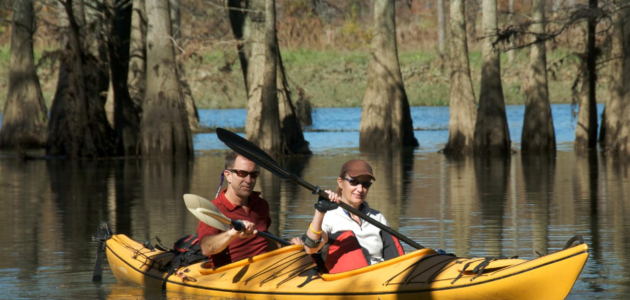 tandem kayak workout